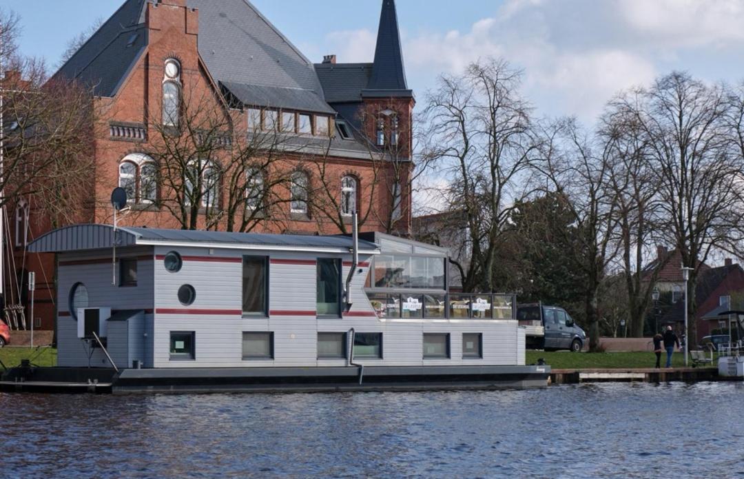 Hausboot Die Leseinsel Эмден Экстерьер фото